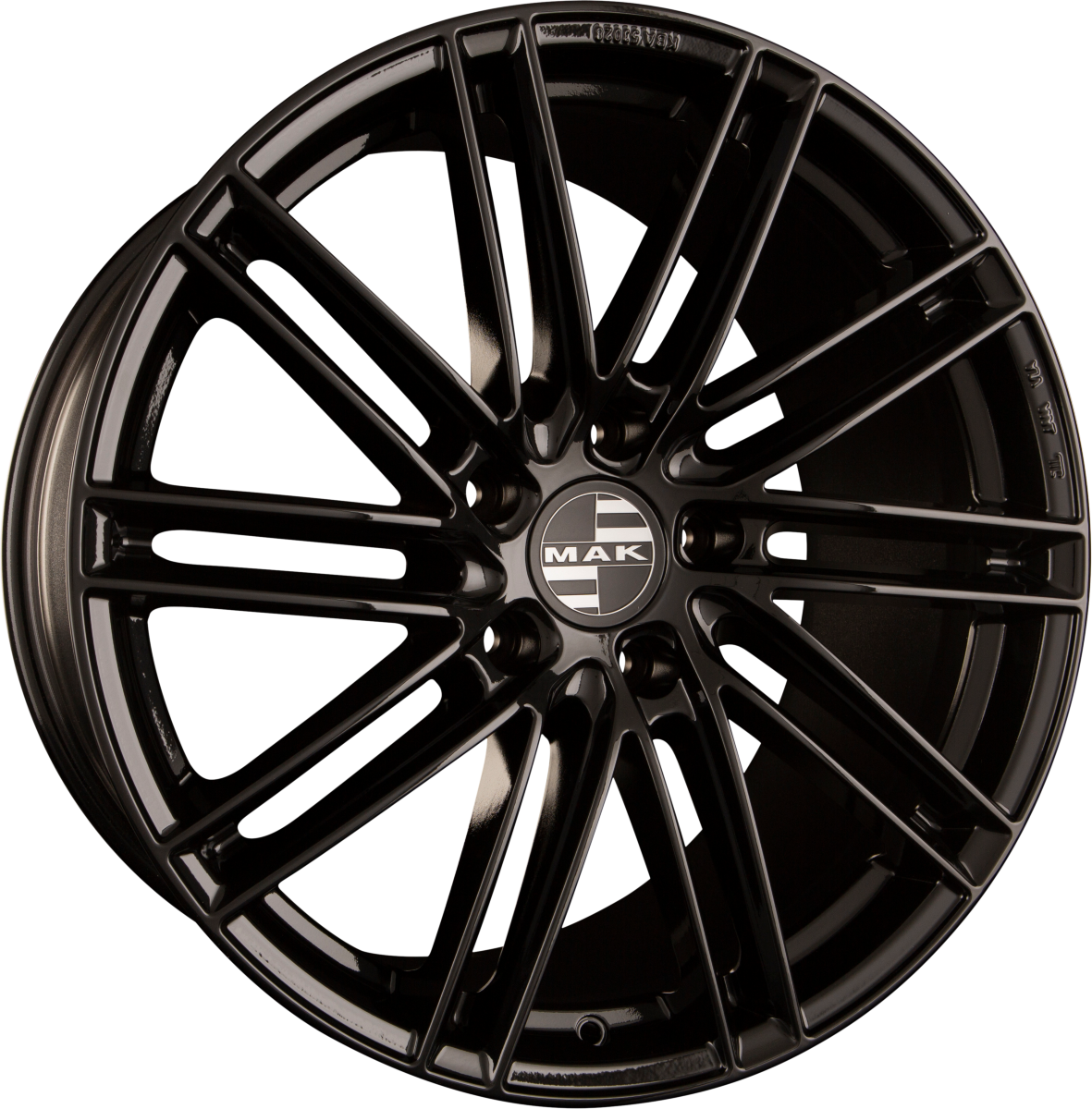 Mak Leipzig-D gloss black Alufelge 10.5x20 Zoll ET19 LK 5x112 ML66.45 – Bild 4