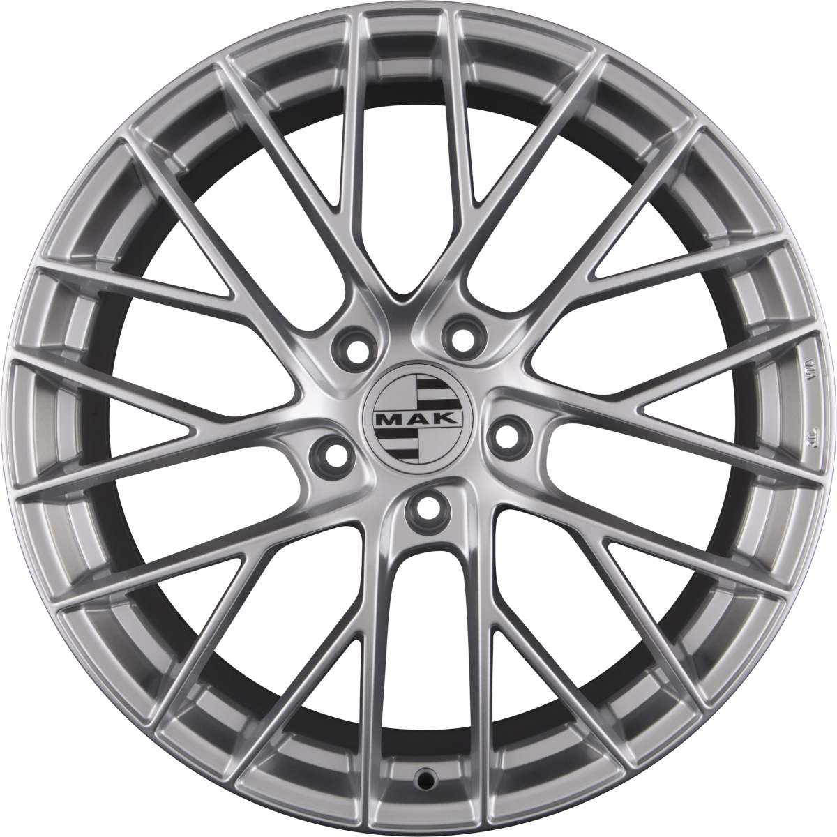 Mak Monaco Silver Alufelge 11x20 Zoll ET52 LK 5x130 ML71.6