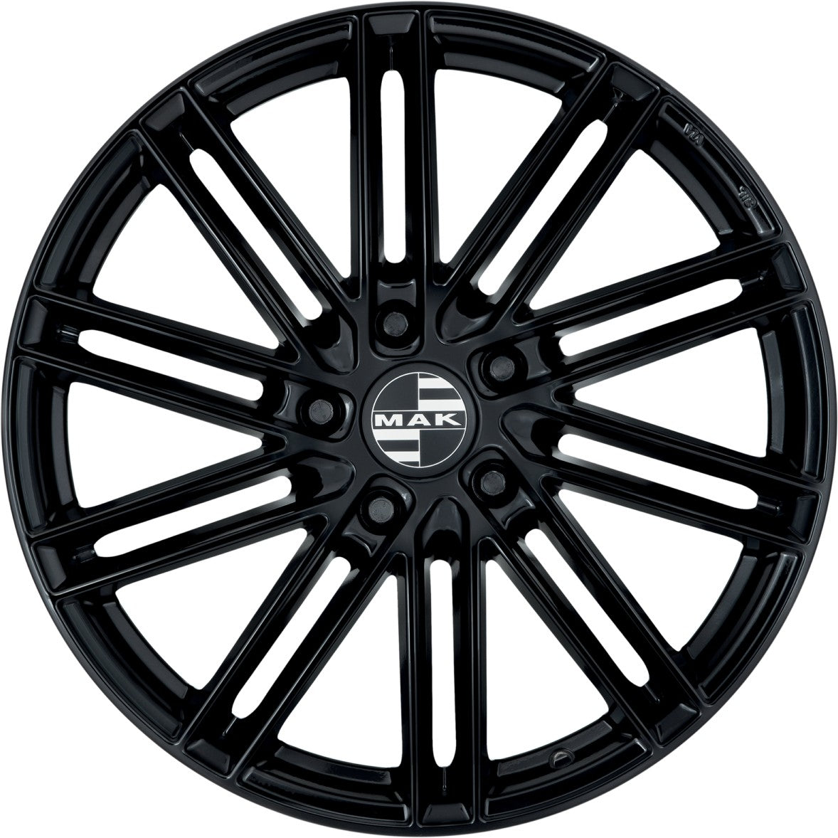 Mak Leipzig-D gloss black Alufelge 11.5x20 Zoll ET63 LK 5x130 ML71.6 – Bild 2