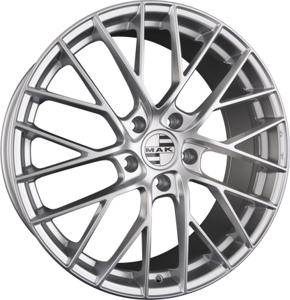 Mak Monaco Silver Alufelge 11.5x21 Zoll ET59 LK 5x130 ML71.6 – Bild 2