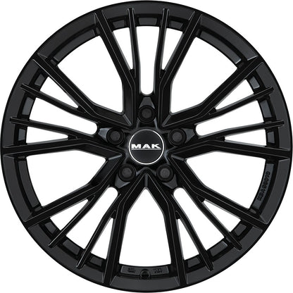 Mak Union gloss black Alufelge 9x20 Zoll ET29 LK 5x112 ML66.45 – Bild 2