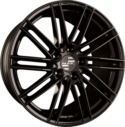Mak Leipzig gloss black Alufelge 9.5x21 Zoll ET46 LK 5x130 ML71.6 – Bild 4