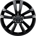 Mak Magma Matt Black Alufelge 7x18 Zoll ET55 LK 5x114.3 ML64.1