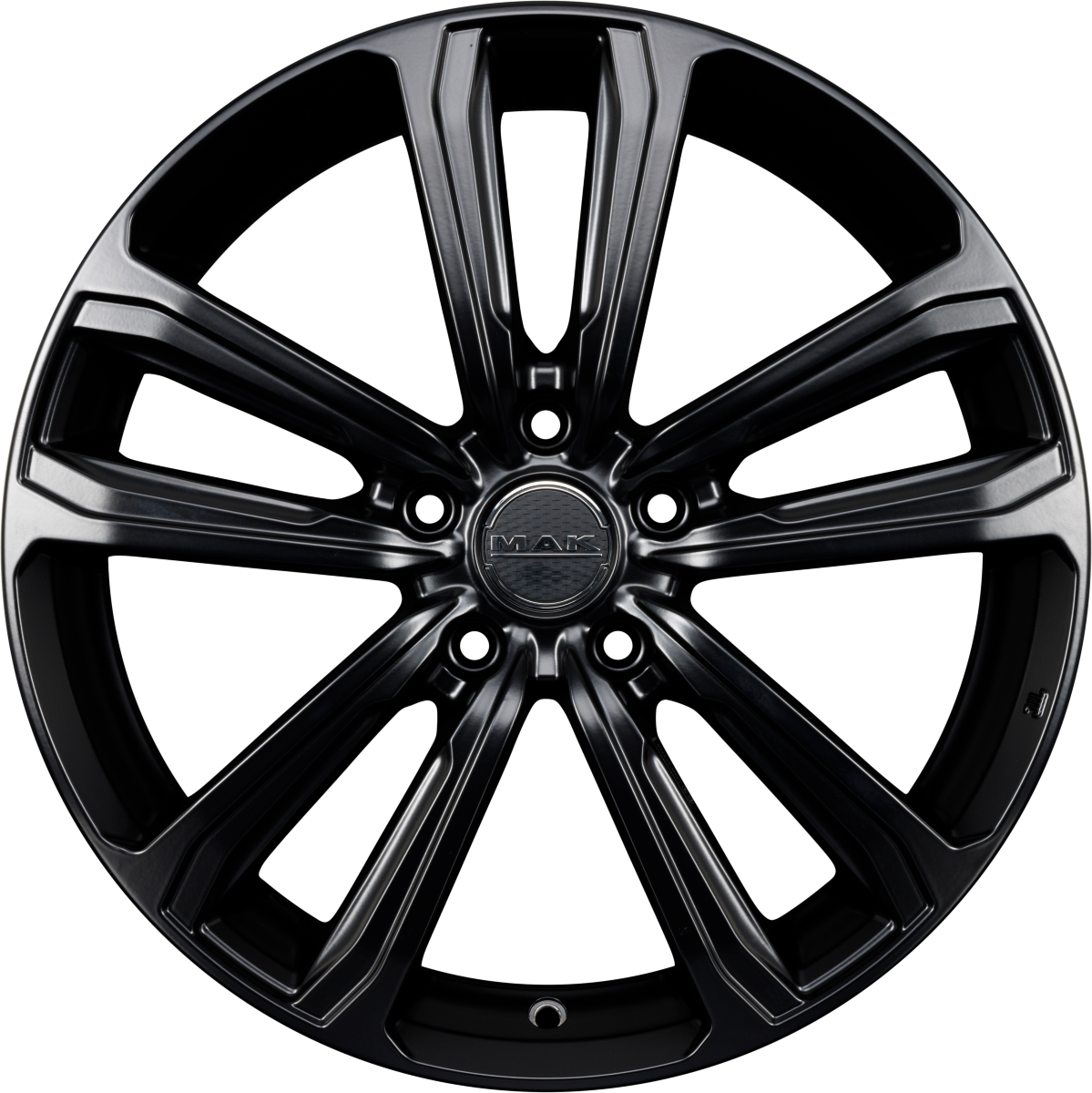 Mak Magma Matt Black Alufelge 7x18 Zoll ET55 LK 5x114.3 ML64.1