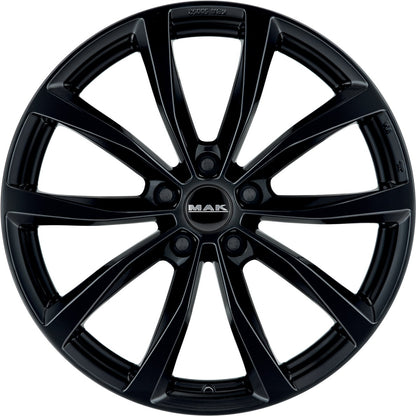 Mak Wolf gloss black Alufelge 7.5x18 Zoll ET47 LK 5x114.3 ML60.1 – Bild 2