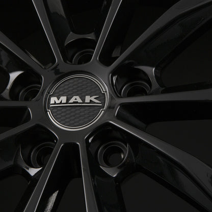Mak Wolf gloss black Alufelge 8x19 Zoll ET40 LK 5x114.3 ML76 – Bild 7
