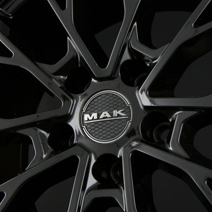 Mak Speciale Gloss Black Alufelge 11x20 Zoll ET41 LK 5x112 ML66.6 – Bild 4