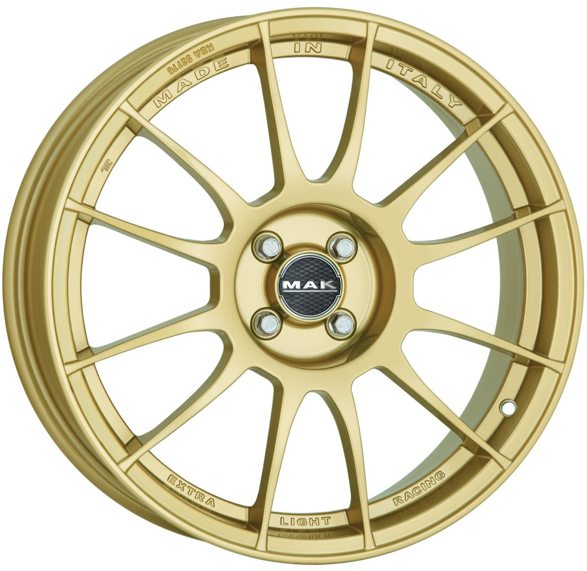 Mak XLR gold Alufelge 7x17 Zoll ET35 LK 4x100 ML72