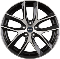 Mak Voltage Black Mirror Face Alufelge 8x19 Zoll ET40 LK 5x120 ML64.1