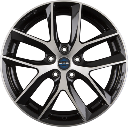 Mak Voltage Black Mirror Face Alufelge 8x19 Zoll ET40 LK 5x120 ML64.1