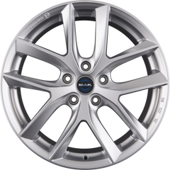 Mak Voltage Silver Alufelge 8.5x18 Zoll ET40 LK 5x114.3 ML64.1