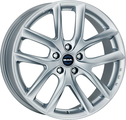 Mak Voltage Silver Alufelge 8.5x18 Zoll ET40 LK 5x114.3 ML64.1