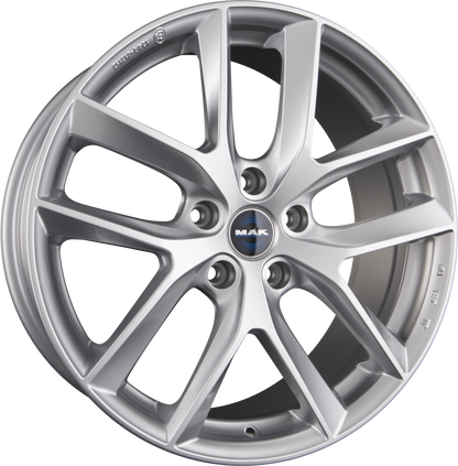 Mak Voltage Silver Alufelge 8.5x19 Zoll ET40 LK 5x114.3 ML64.1 – Bild 2