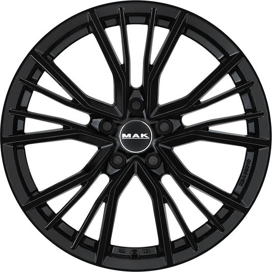 Mak Union gloss black Alufelge 10x22 Zoll ET32 LK 5x112 ML66.45 – Bild 2