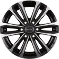 Mak Safari 6 Black Mirror Alufelge 7.5x18 Zoll ET38 LK 6x139.7 ML67.1