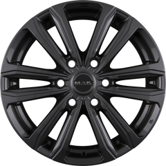 Mak Safari 6 Gloss Gun Metallic Alufelge 7.5x18 Zoll ET38 LK 6x139.7 ML67.1