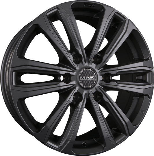 Mak Safari 6 Gloss Gun Metallic Alufelge 7.5x18 Zoll ET38 LK 6x139.7 ML67.1 – Bild 2