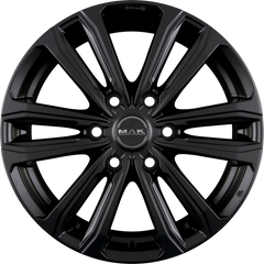 Mak Safari 6 Matt Black Alufelge 7.5x18 Zoll ET38 LK 6x139.7 ML67.1