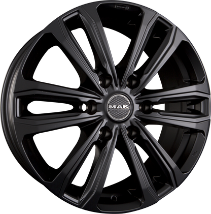 Mak Safari 6 Matt Black Alufelge 7.5x18 Zoll ET38 LK 6x139.7 ML67.1 – Bild 2