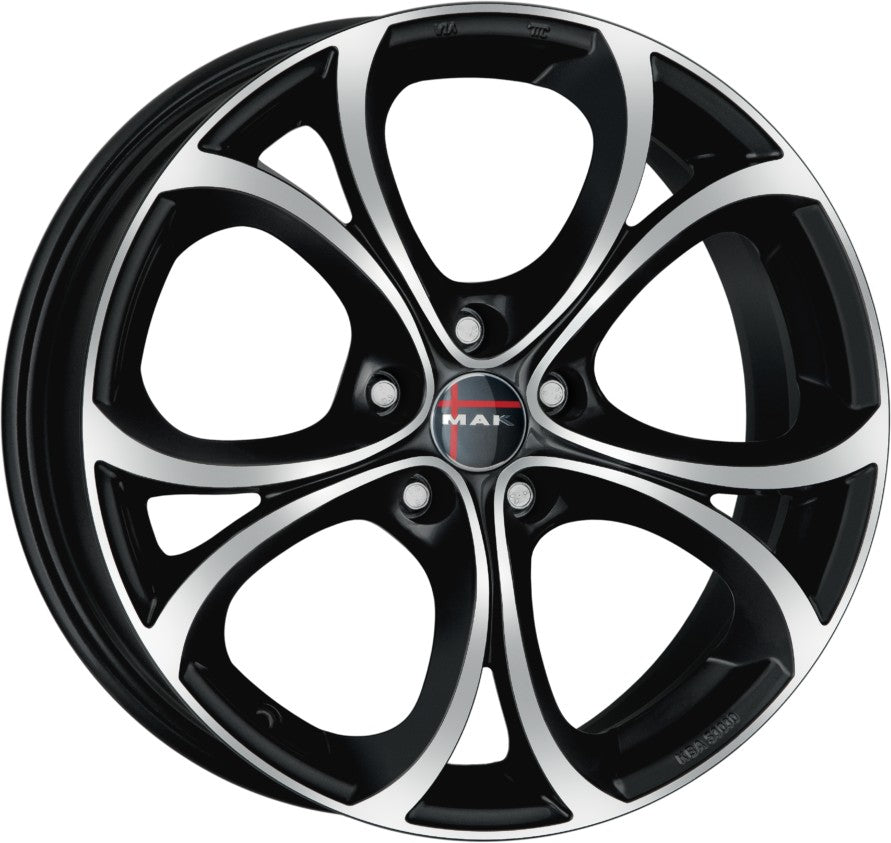 Mak Lario black mirror Alufelge 9x18 Zoll ET44.5 LK 5x110 ML65.1