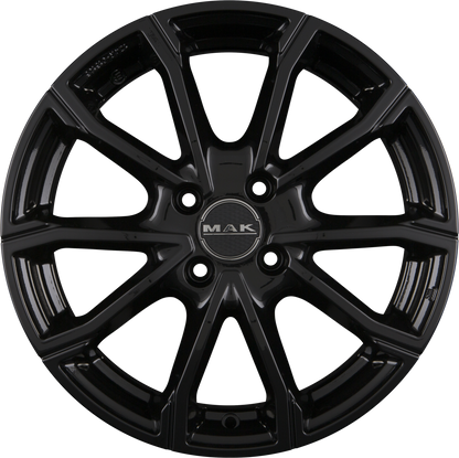 Mak DaVinci gloss black Alufelge 6.5x16 Zoll ET35 LK 4x98 ML58.1 – Bild 4