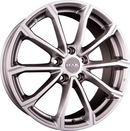 Mak DaVinci matt titan Alufelge 7x17 Zoll ET40 LK 5x112 ML57.1 – Bild 5