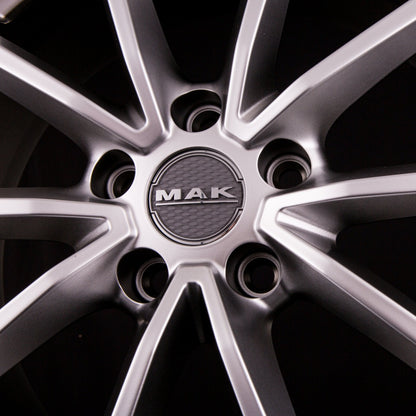 Mak DaVinci matt titan Alufelge 7x17 Zoll ET40 LK 5x112 ML57.1 – Bild 8