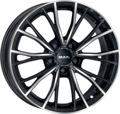 Mak Mark black mirror Alufelge 8x17 Zoll ET30 LK 5x120 ML72.6