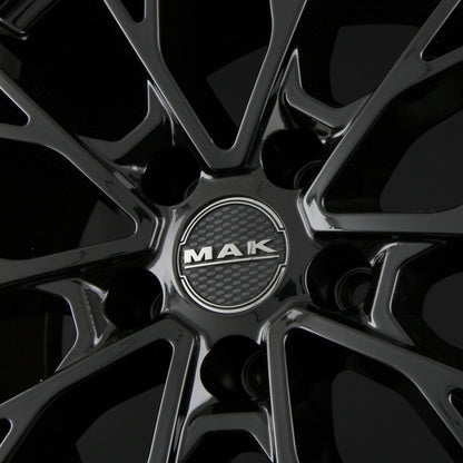 Mak Speciale Gloss Black Alufelge 10x23 Zoll ET18 LK 5x112 ML66.6 – Bild 4