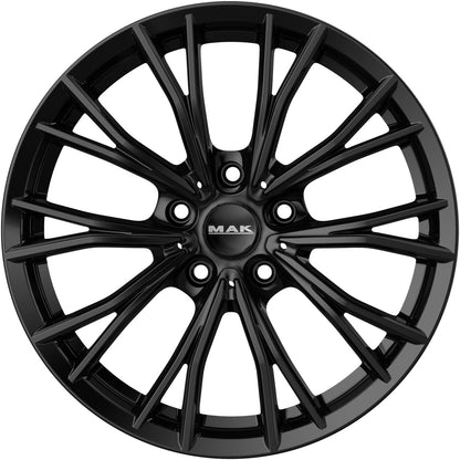 Mak Mark gloss black Alufelge 8x20 Zoll ET51 LK 5x112 ML66.6 – Bild 2