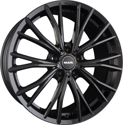Mak Mark Gloss Black Alufelge 9.5x19 Zoll ET46 LK 5x120 ML72.6 – Bild 2