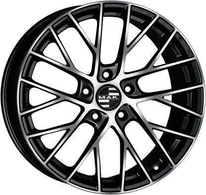 Mak Monaco black mirror Alufelge 8.5x19 Zoll ET46 LK 5x112 ML57.1
