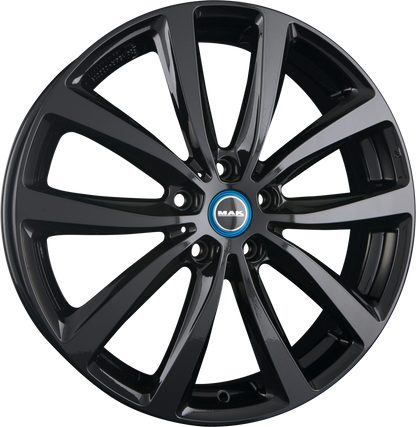 Mak Watt Gloss Black Alufelge 5x19 Zoll ET28 LK 5x112 ML66.6 – Bild 2