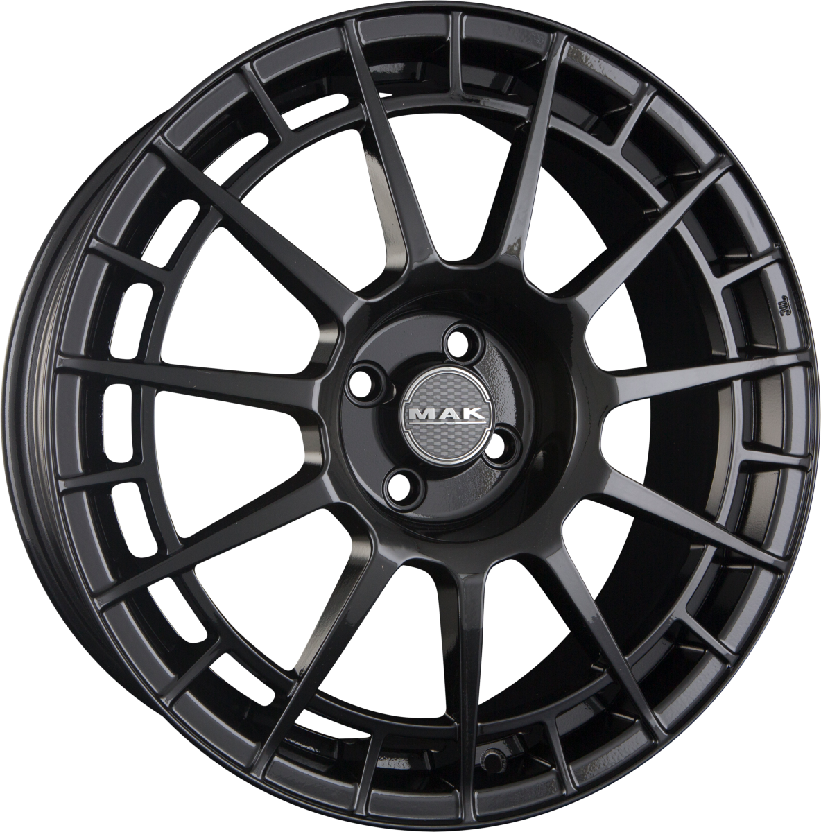 Mak NTT gloss black Alufelge 7x18 Zoll ET35 LK 4x98 ML58.1 – Bild 4