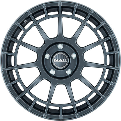 Mak NTT gloss gun metallic Alufelge 7.5x18 Zoll ET40 LK 4x100 ML72 – Bild 2