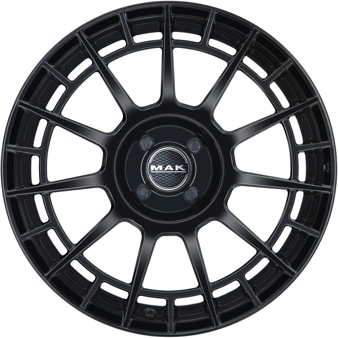 Mak NTT gloss black Alufelge 7.5x18 Zoll ET45 LK 4x108 ML63.4 – Bild 2