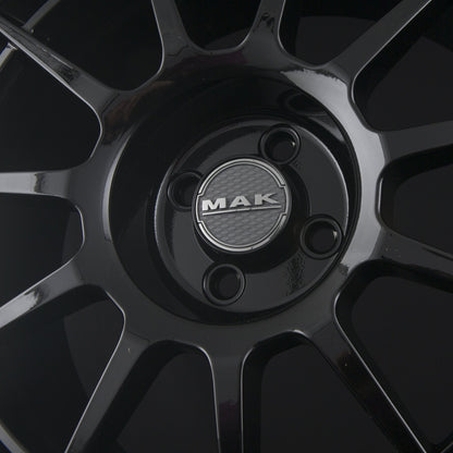 Mak NTT gloss black Alufelge 7.5x18 Zoll ET45 LK 4x108 ML63.4 – Bild 6