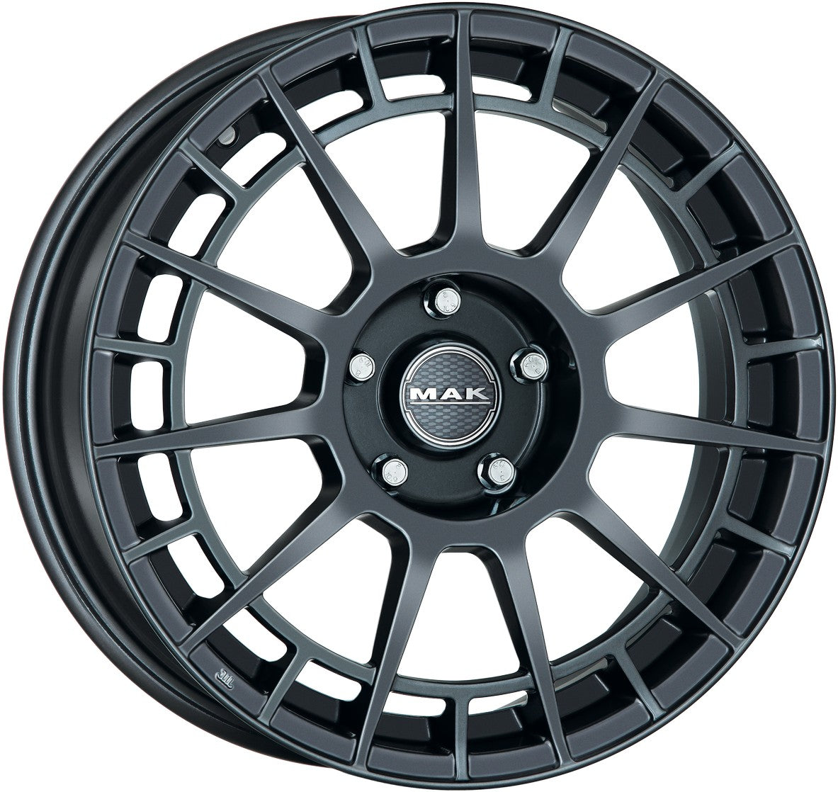 Mak NTT gloss gun metallic Alufelge 7.5x18 Zoll ET36 LK 4x100 ML56.6