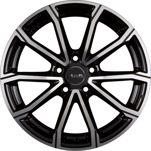 Mak Davinci Black Mirror Face Alufelge 8x18 Zoll ET40 LK 5x112 ML57.1