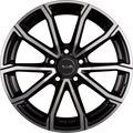 Mak Davinci Black Mirror Face Alufelge 8x18 Zoll ET40 LK 5x112 ML57.1