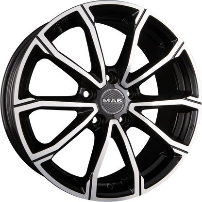 Mak Davinci Black Mirror Face Alufelge 8x18 Zoll ET40 LK 5x112 ML57.1 – Bild 2