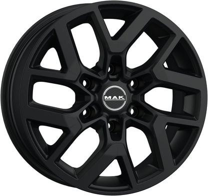 Mak Gravel matt black Alufelge 7.5x17 Zoll ET50 LK 6x139.7 ML93.1
