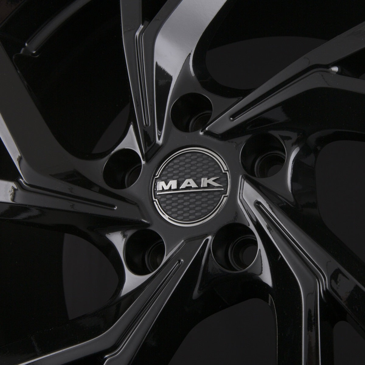 Mak Kassel gloss black Alufelge 8.5x19 Zoll ET56 LK 5x108 ML63.4 – Bild 6