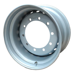 JMS Stahlfelge 11.75x22.5 Zoll 10/335/281 ET0 1Y16TM.01 26 MZ Silber