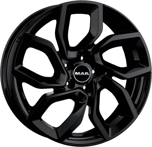 Mak Apollo gloss black Alufelge 7.5x18 Zoll ET38 LK 5x110 ML65.1