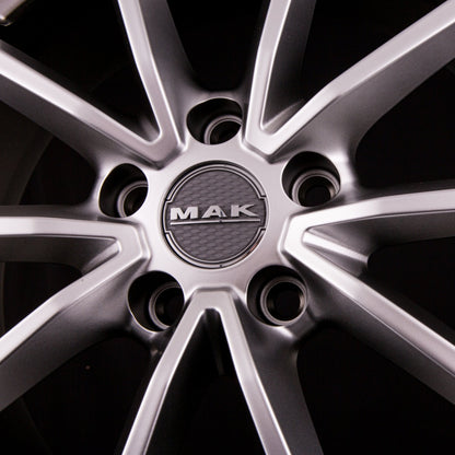 Mak DaVinci matt titan Alufelge 7x17 Zoll ET40 LK 5x110 ML67.1 – Bild 8