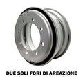 Jamak Stahlfelge 6x17.5 Zoll 8/275/221 ET134 67294K00 24 MZ Silber