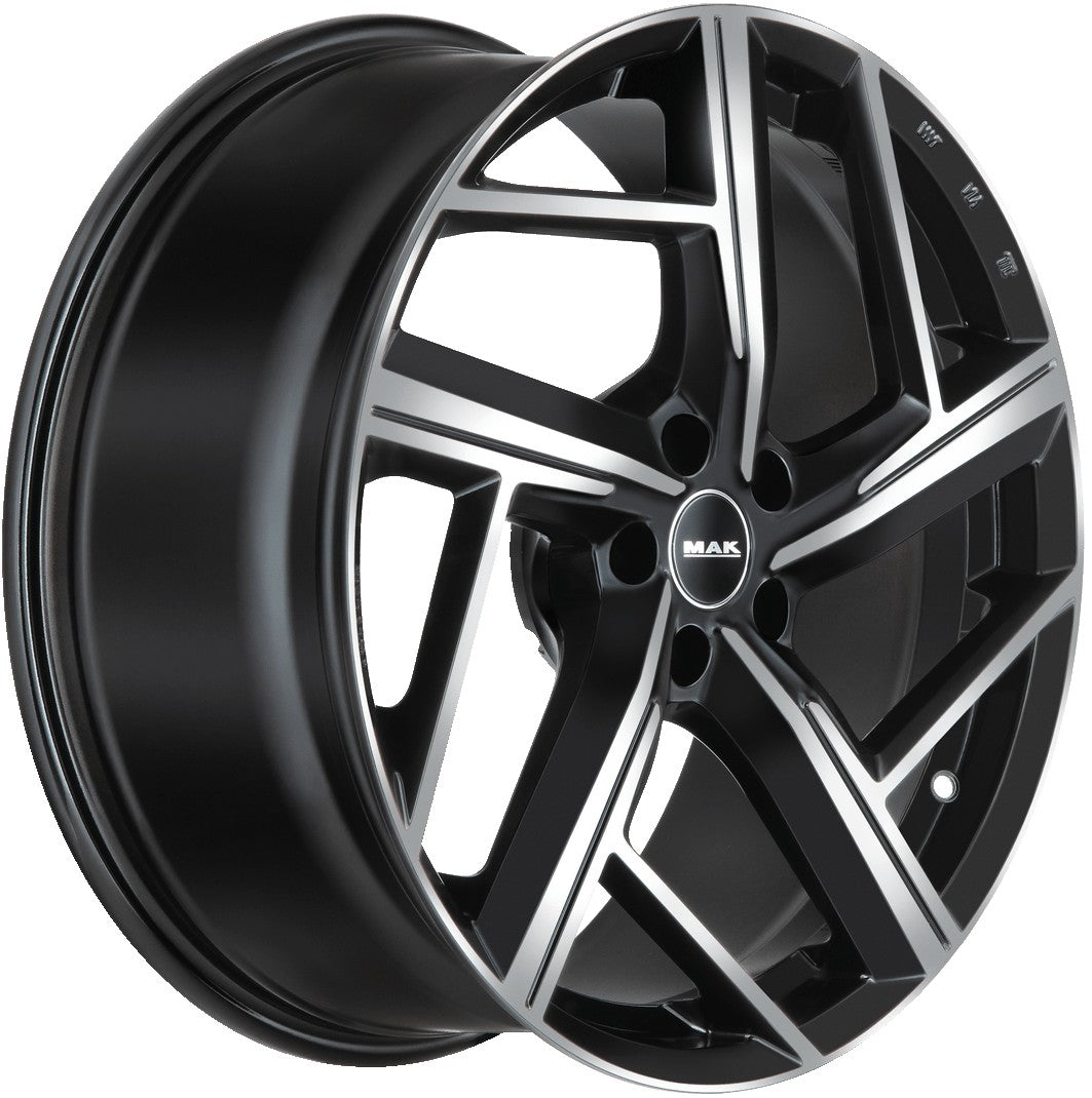 Mak Qvattro black mirror Alufelge 8.5x21 Zoll ET33 LK 5x112 ML66.45 – Bild 3