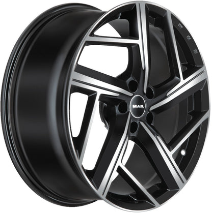 Mak Qvattro black mirror Alufelge 9x20 Zoll ET30 LK 5x112 ML66.45 – Bild 3