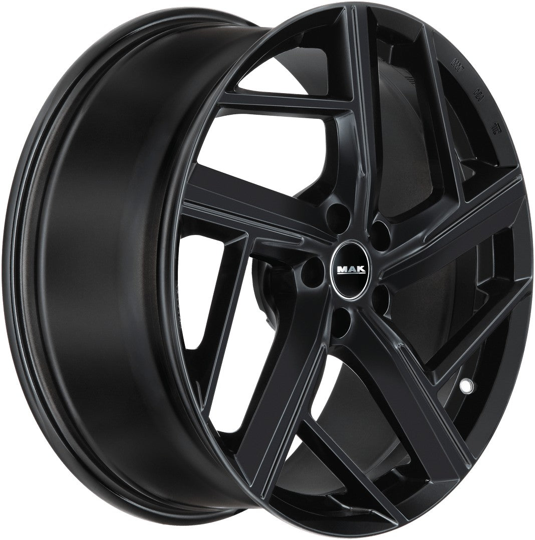 Mak Qvattro gloss black Alufelge 9x20 Zoll ET22 LK 5x112 ML66.45 – Bild 3